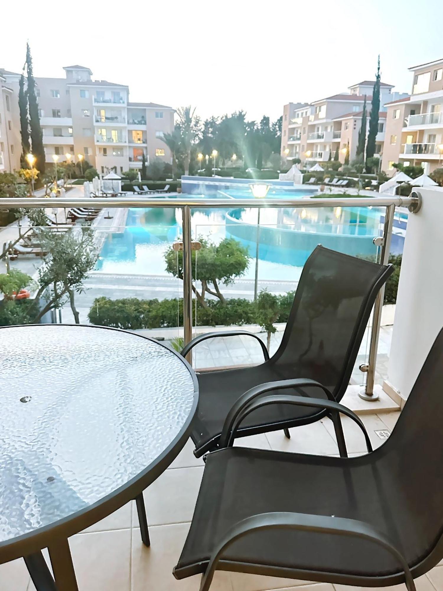 Ferienwohnung Elysia Park Ameliya 202 Paphos Exterior foto